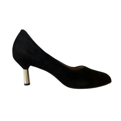 BeautiFeel Lia 9011 Black Suede Women's Dress Shoes