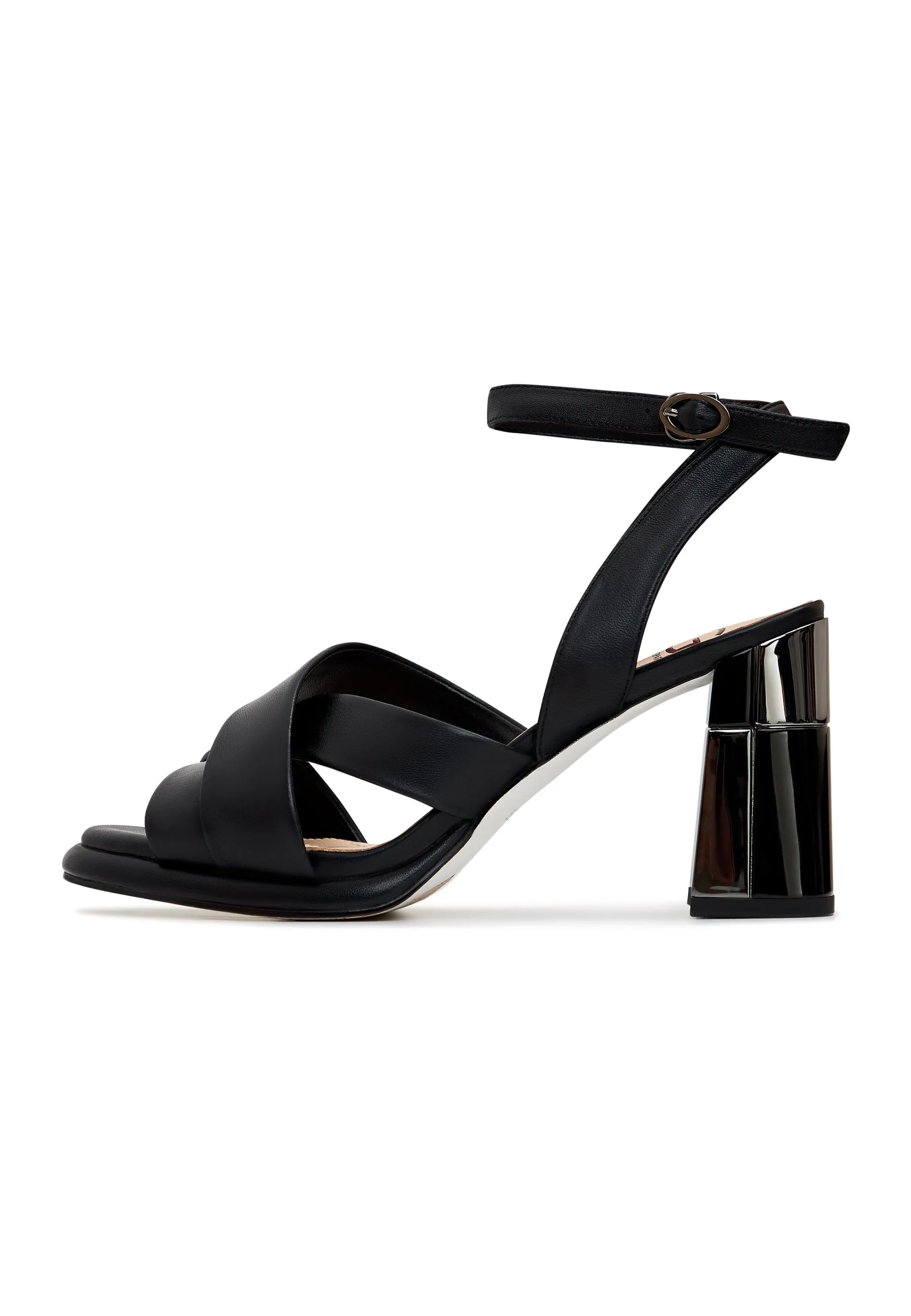 Block Heeled Sandals Evelyn - Black