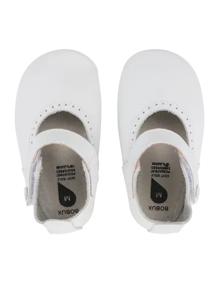 Bobux Soft Soles Delight Shoe - White