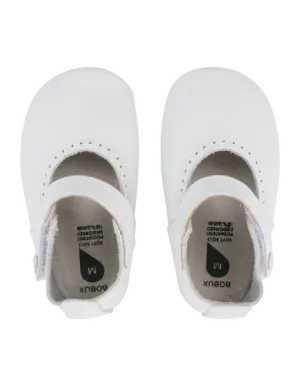 Bobux Soft Soles Delight Shoe - White