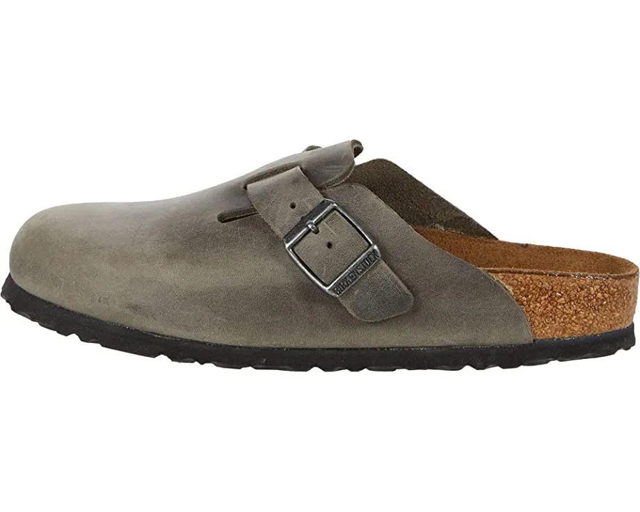 Boston Soft Footbed Birkenstock Clogs, leather