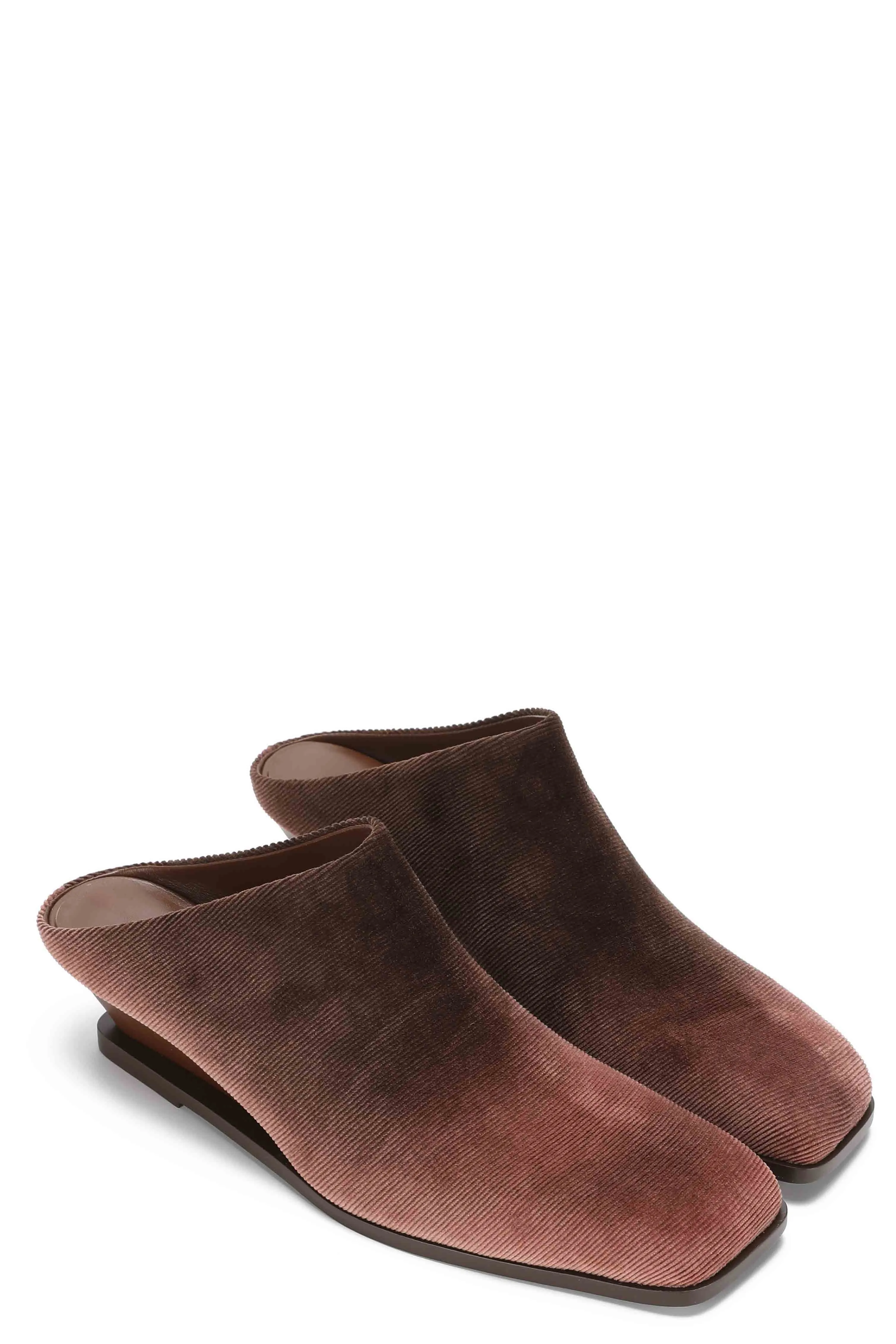 Corduroy Blade Mules