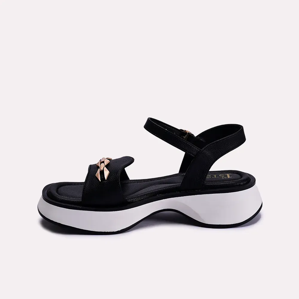 Dawna Black Casual Sandals 0421109