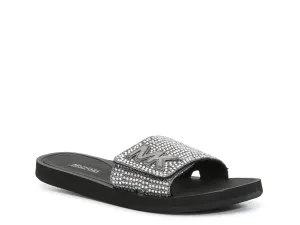 Michael Kors women's sandals, black/silver