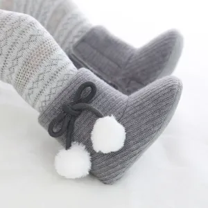 Soft Sole Plush Ankle Snow Boots