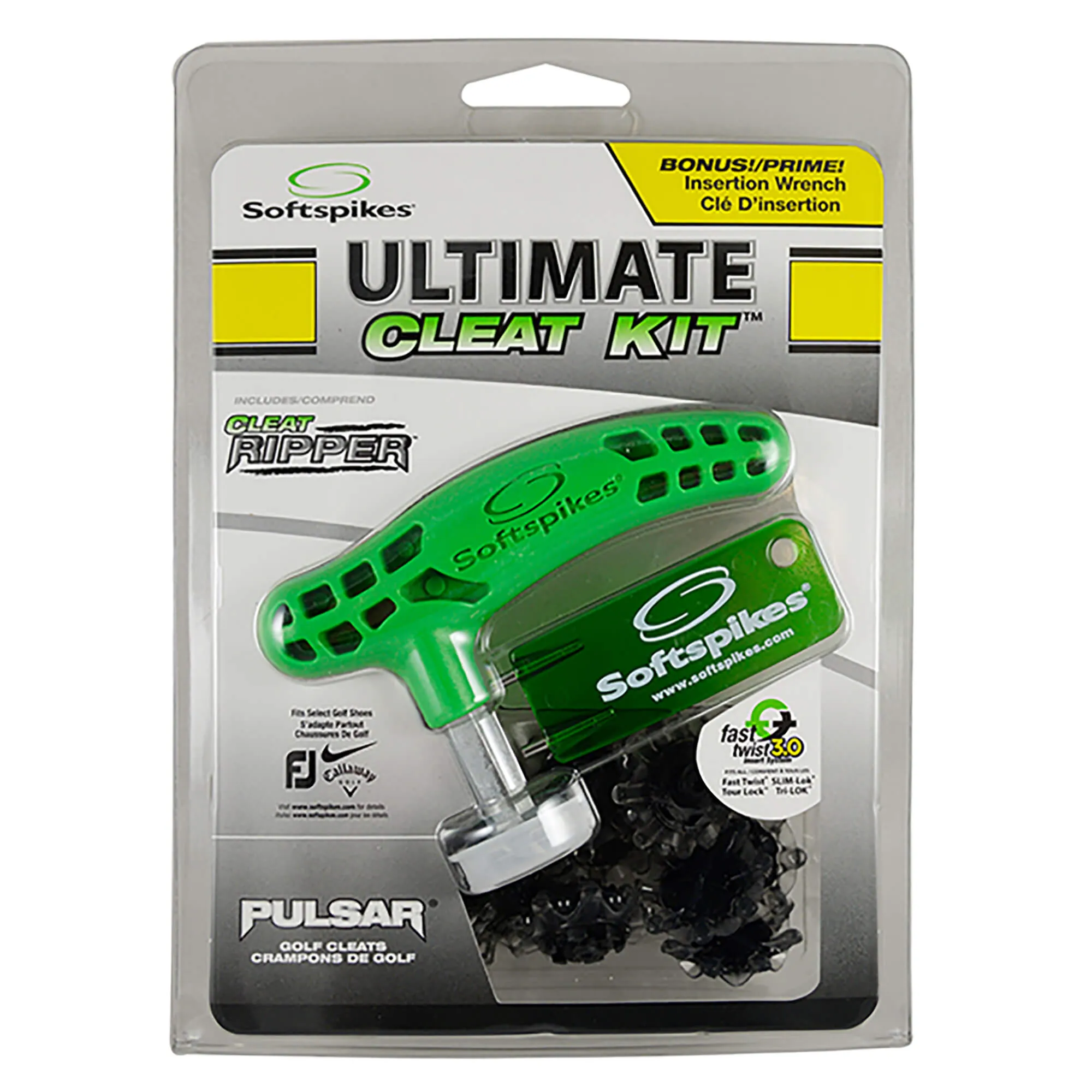 Ultimate Cleat Kit | Pulsar (Fast Twist® 3.0) | Gray / Black